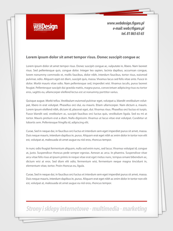FIGARO WEB Design: Realizacja 3