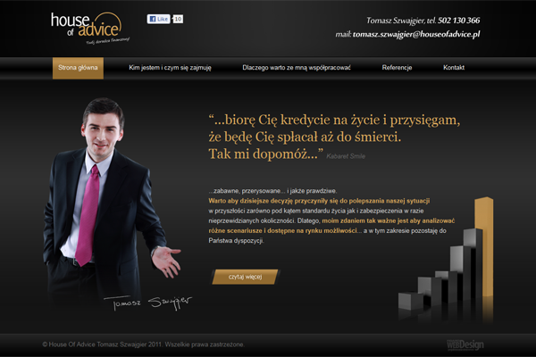 House Of Advice: Twój doradca finansowy: Realizacja 4